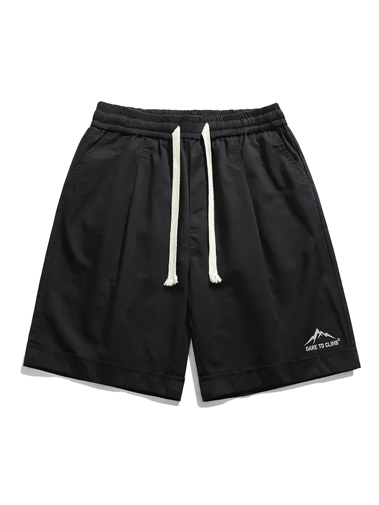 Retro Casual Cotton Shorts
