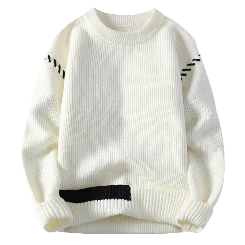 Thickened Round Neck Sweater