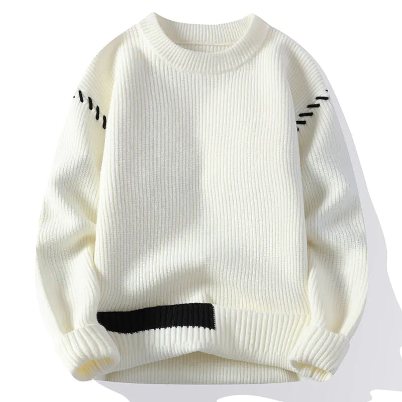 Thickened Round Neck Sweater