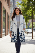 Mid-length Elegant Jacket - Female Model
