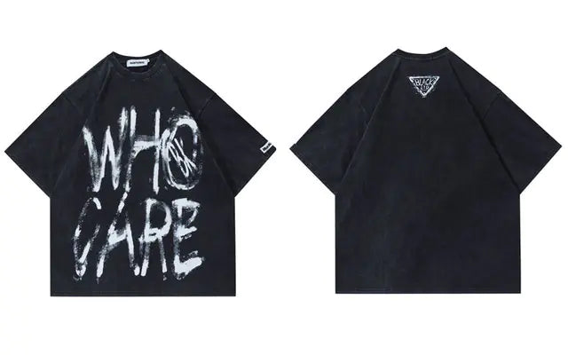 Vintage Punk Oversized Graphic T-Shirt