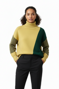 Elegant Cotton Knit Sweater