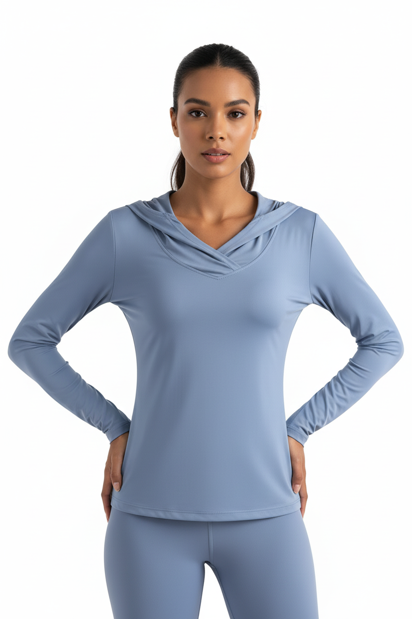 Long Sleeve Yoga Workout Fit