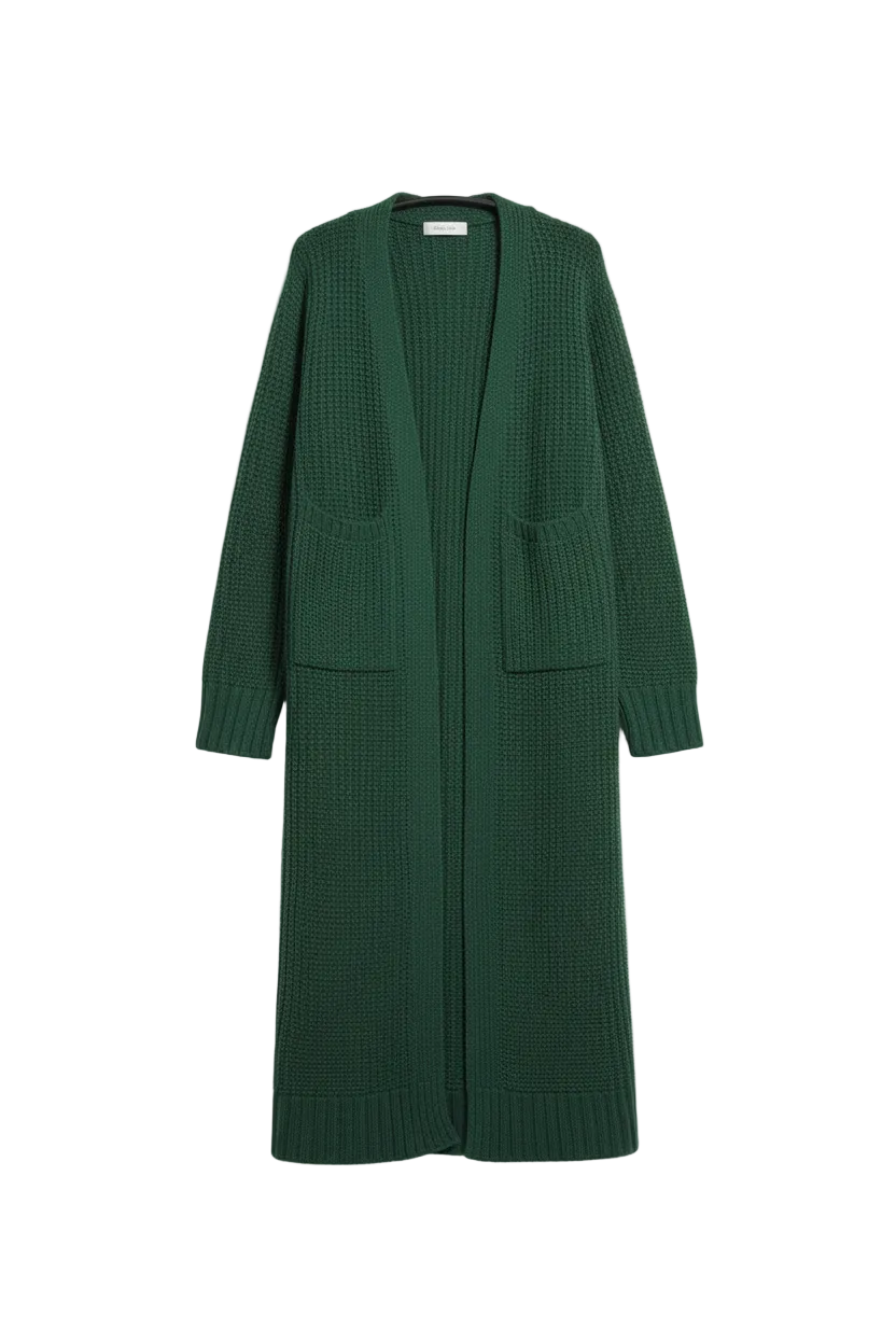 Plus Size Loose Knit Cardigan Sweater