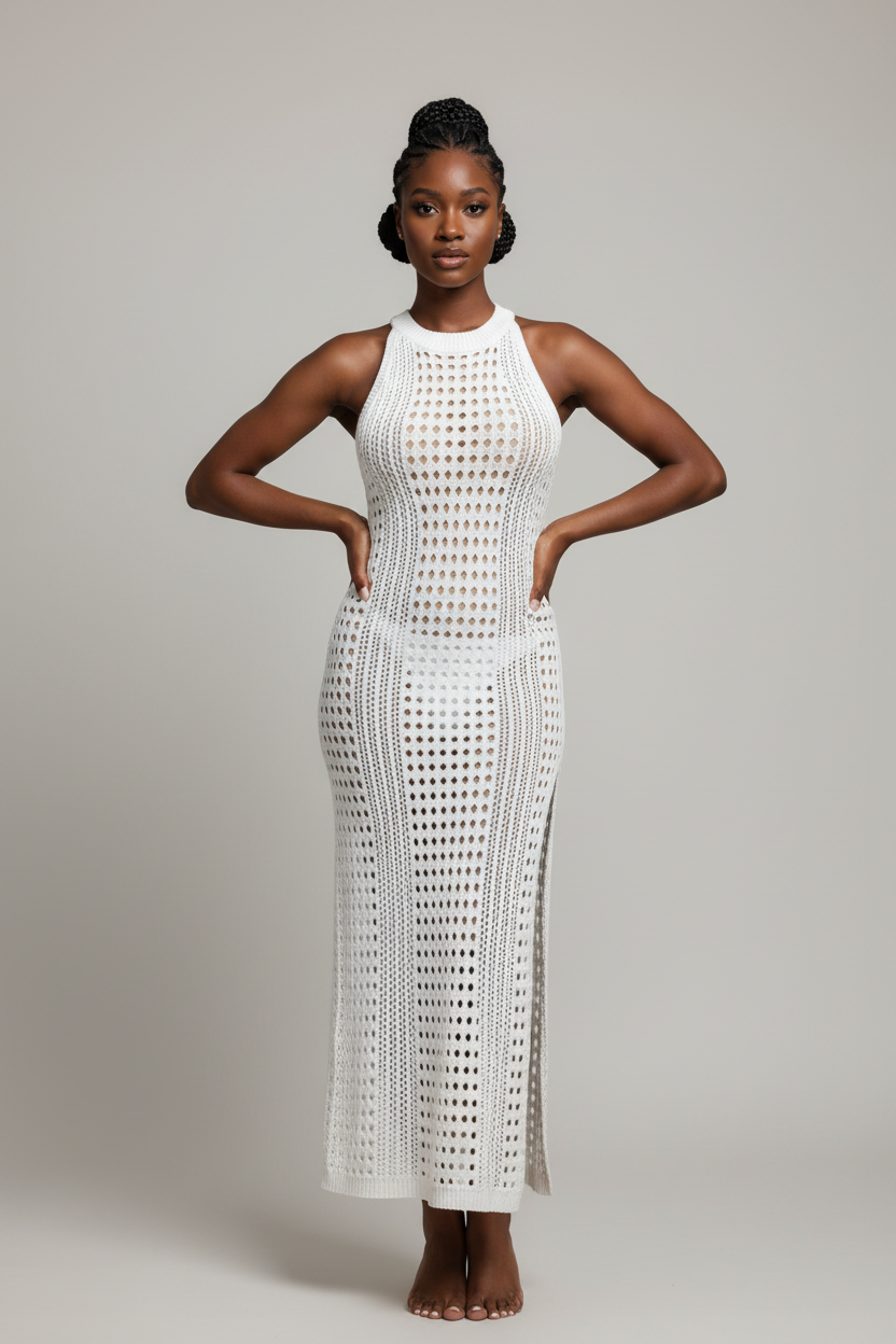 Cover Up Beach Crochet Swimwear
