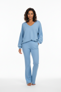 Long Sleeve Knit Pullover Two Piece Outfits Sweater Sets