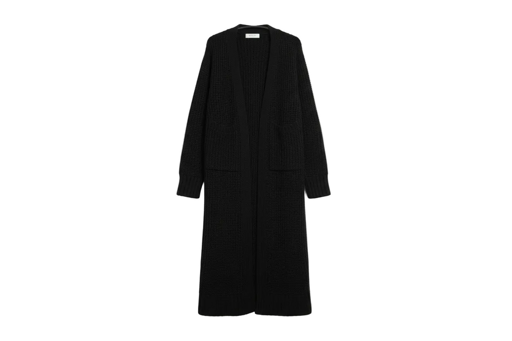 Plus Size Loose Knit Cardigan Sweater
