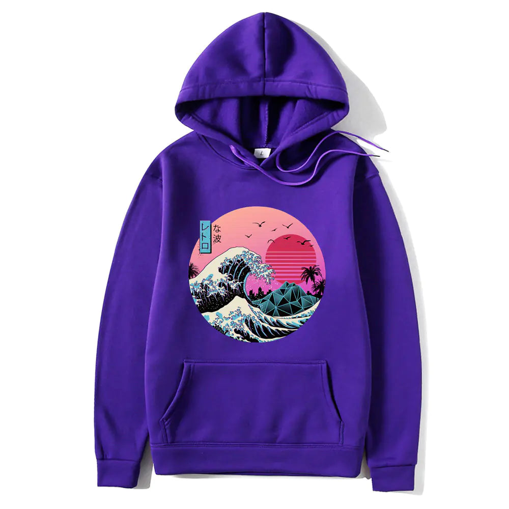 Japanese Anime Print Hoodies