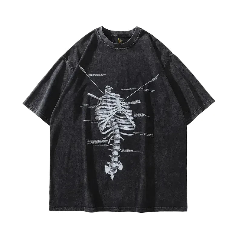 Vintage Streetwear Graffiti T-Shirt