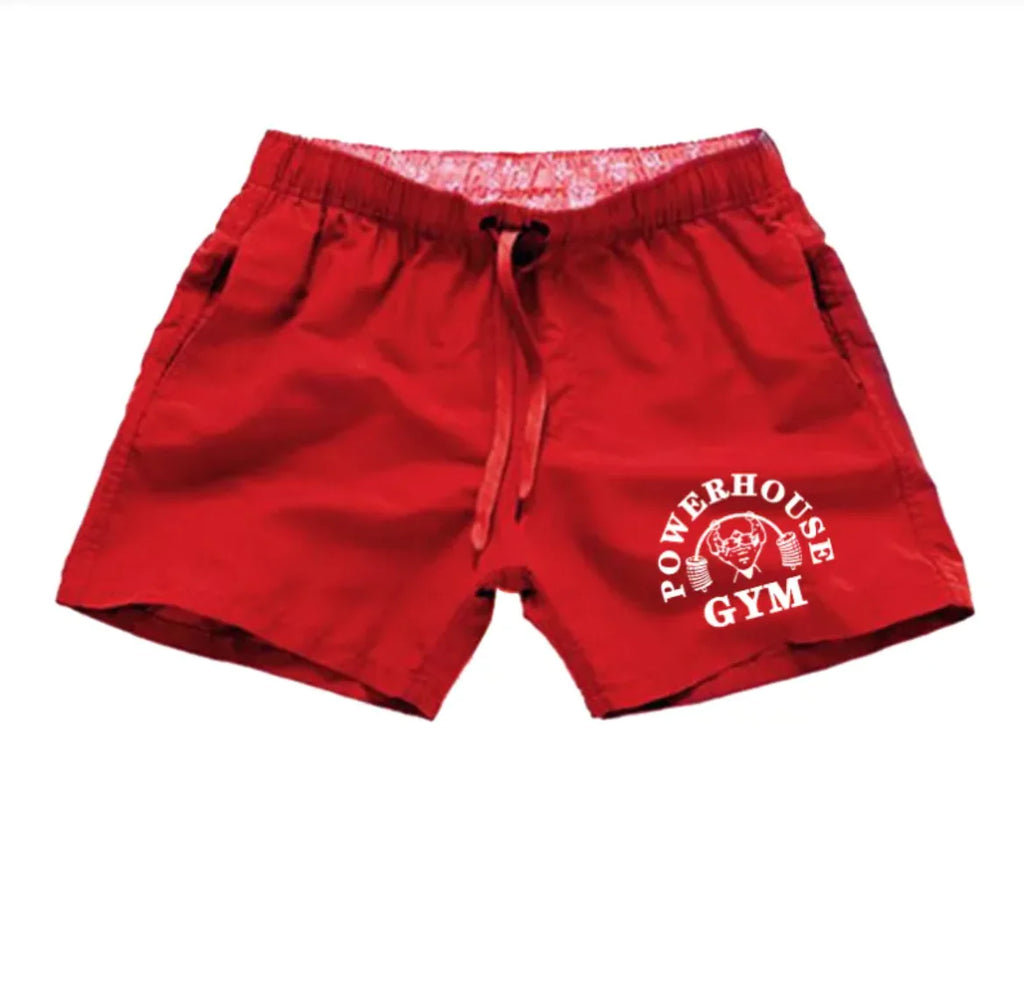 Simple Print Beach Swim Shorts