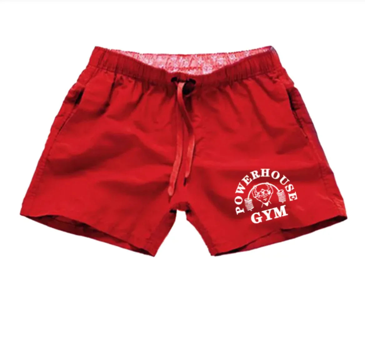 Simple Print Beach Swim Shorts