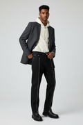 Straight Leg Zipper Design Denim male model