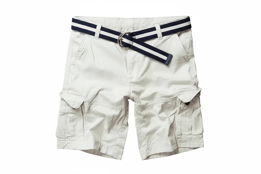 Plus Size Camo Shorts