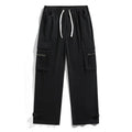 Large Size Cotton Cargo Pants