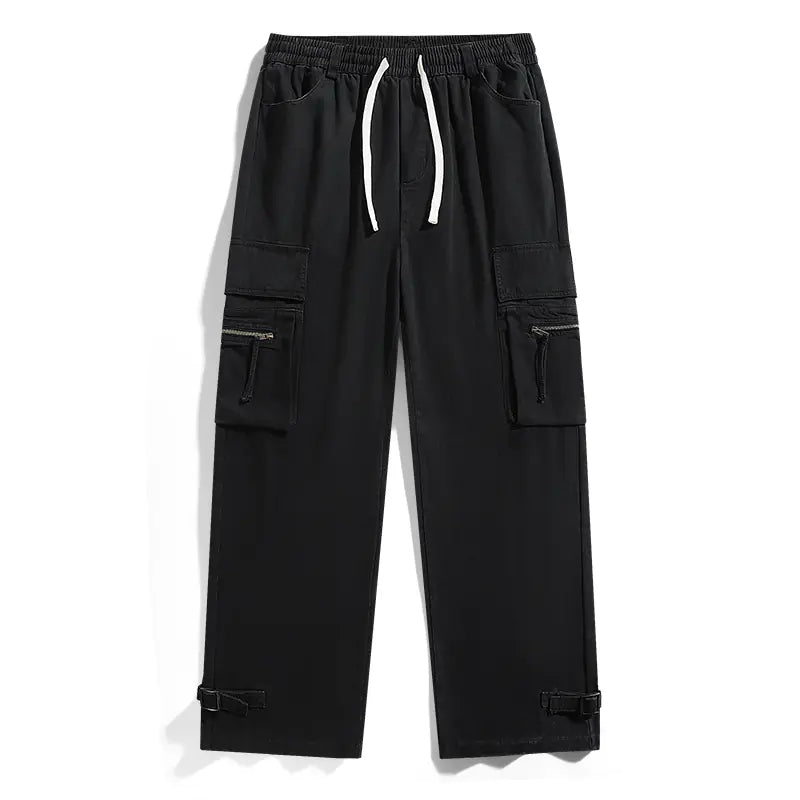 Large Size Cotton Cargo Pants