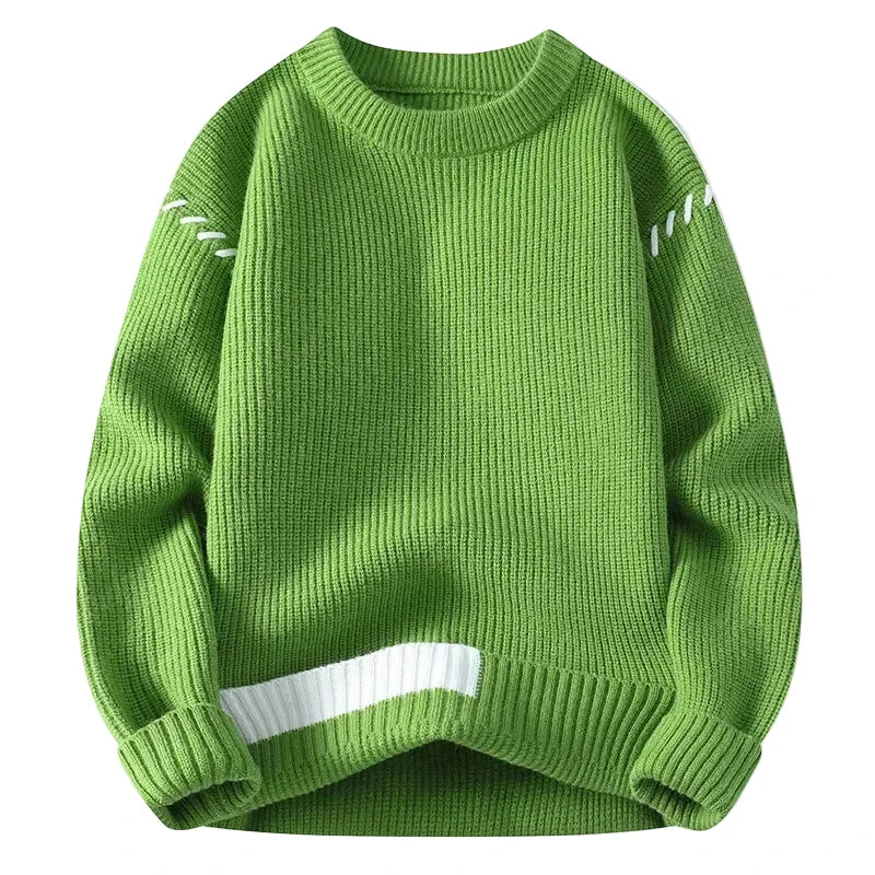 Thickened Round Neck Sweater