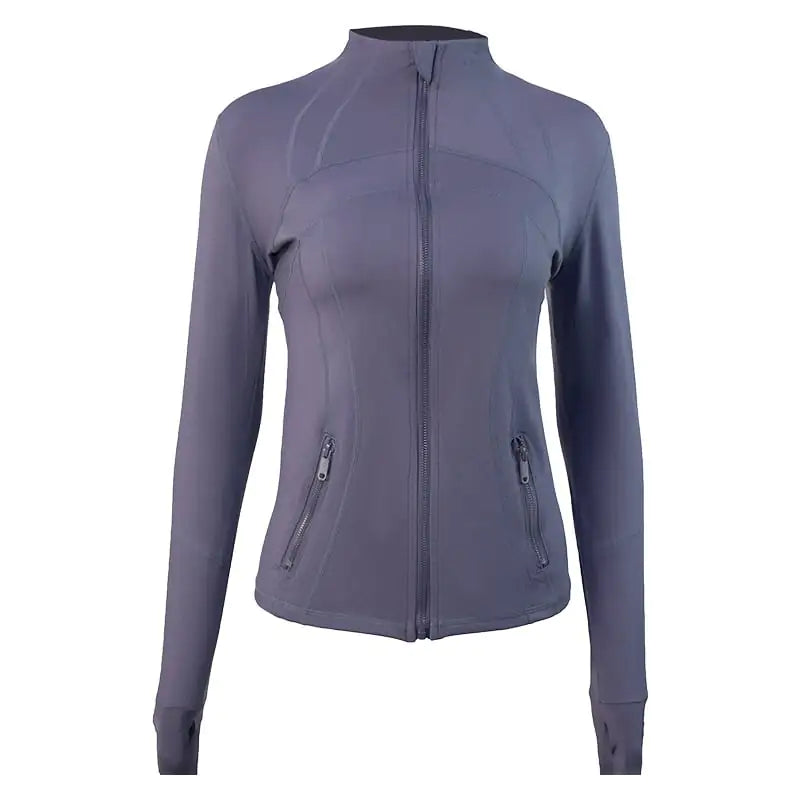 Reversible Brushed Yoga Jacket