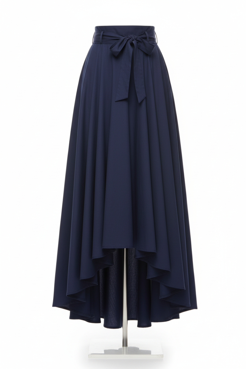 Vintage Summer Long Maxi Skirt Blue - Just the Skirt