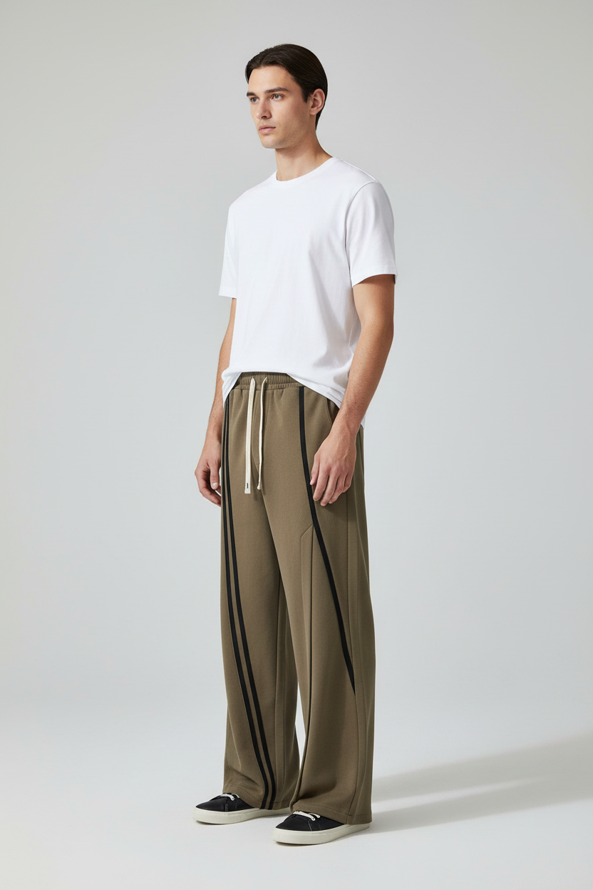 Webbing Line Pants - Male Model