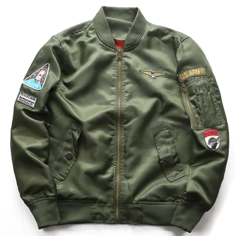 Stand Collar Jacket, Pilot Jacket