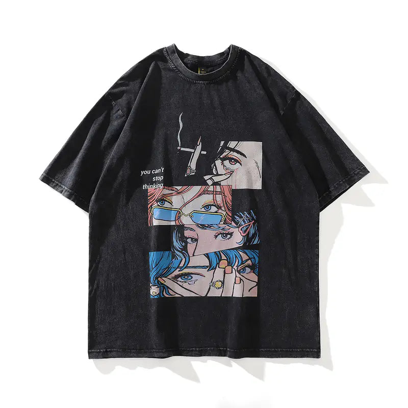 Vintage Streetwear Graffiti T-Shirt